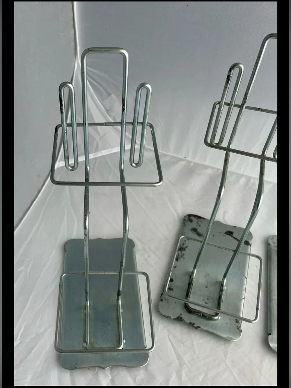 Coffee Syrup Rack Coffee Bar Coffee Syrup Holder Set Of 4, Holds 8 Bottles